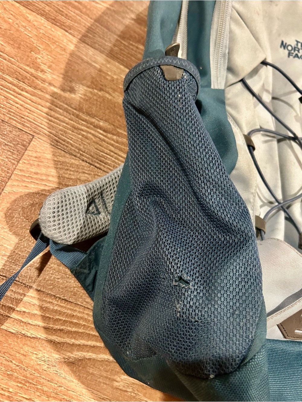 The North Face Jester Backpack - Teal and Light Gray - Picture 4 of 5